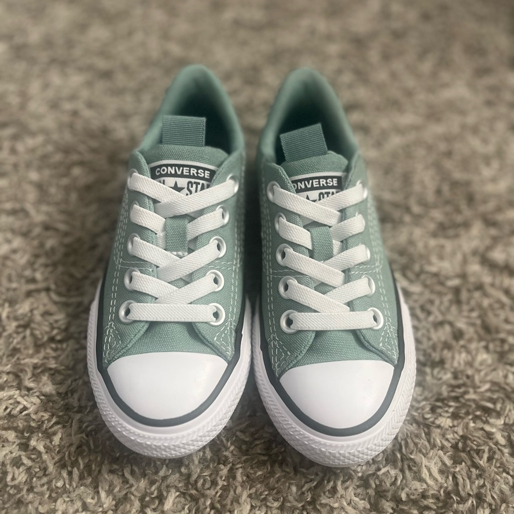 Converse Mint Green Canvas Sneakers